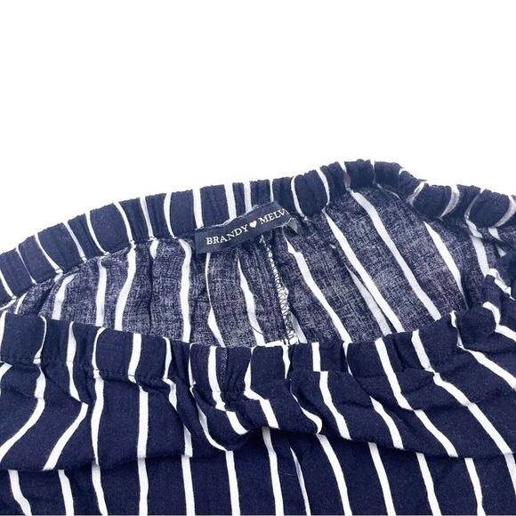 Brandy Melville Frankie Pinstripe Pants - Picture 3 of 4